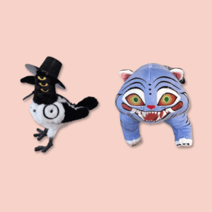 Demon Hunters Bird and Tiger Plush